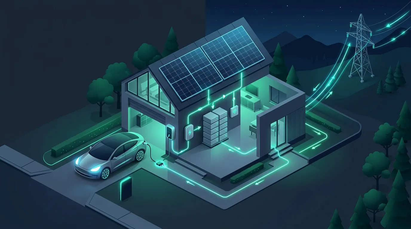Schéma comparatif entre recharge simple et recharge pilotée